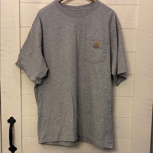 Carhartt Loose Fit Heather Gray Short Sleeve Tee